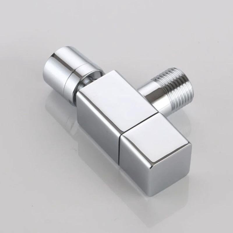 Contemporary Wall-Mounted Bathroom Faucet Knob Handle Solid Brass Round Faucet by BowLift