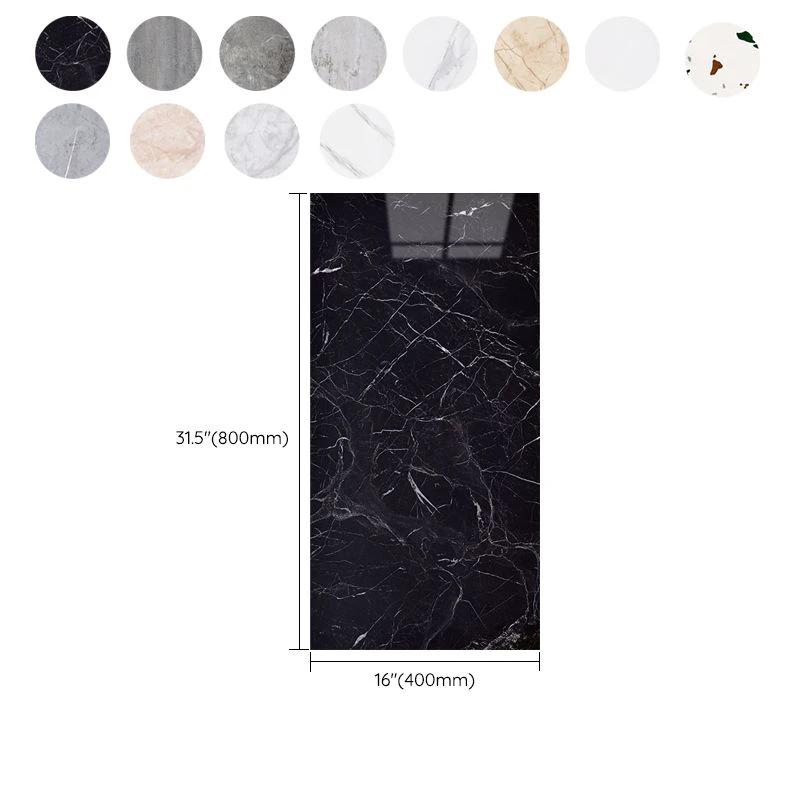 Plastic Peel and Stick Wall Tile Rectangular Waterproof Peel and Stick Wall Tile by BowLift