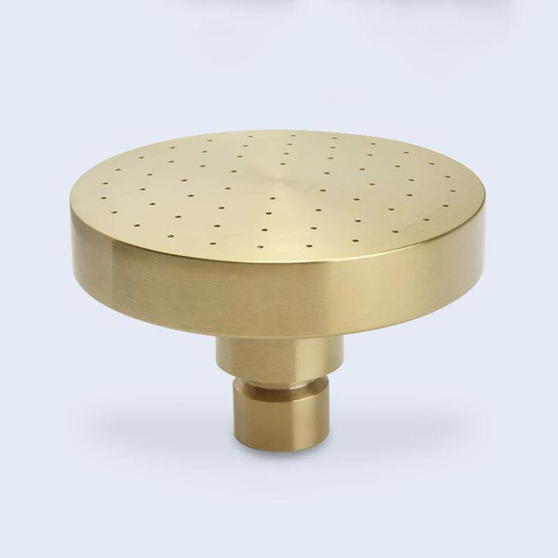 Stainless Steel Shower Combination Round Fixed Shower Head with Shower Arm by BowLift