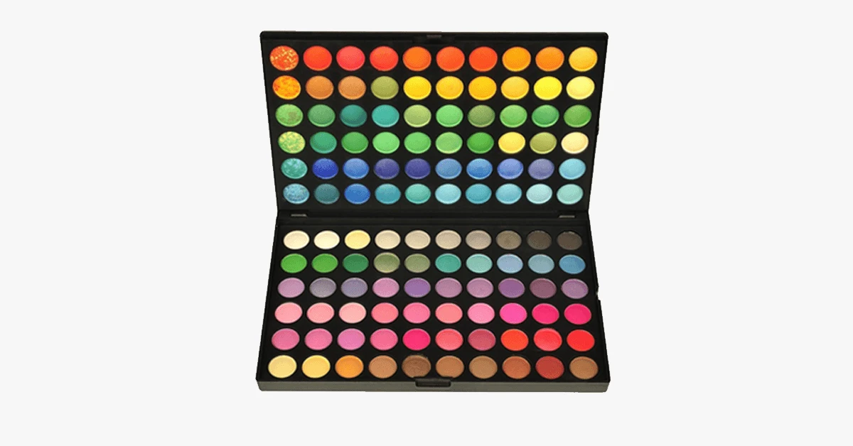 120 Rainbow Eyeshadow - Achieve any look you want with 120 different shades by BowLift