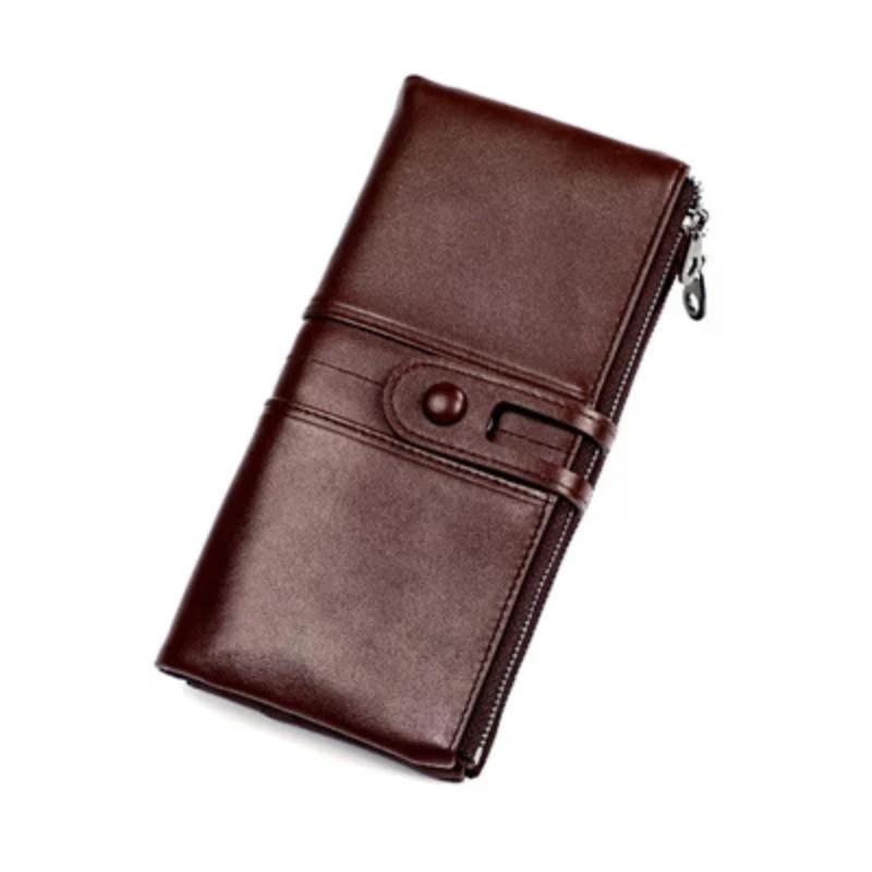 Long wallet made of genuine leather by Bowlift