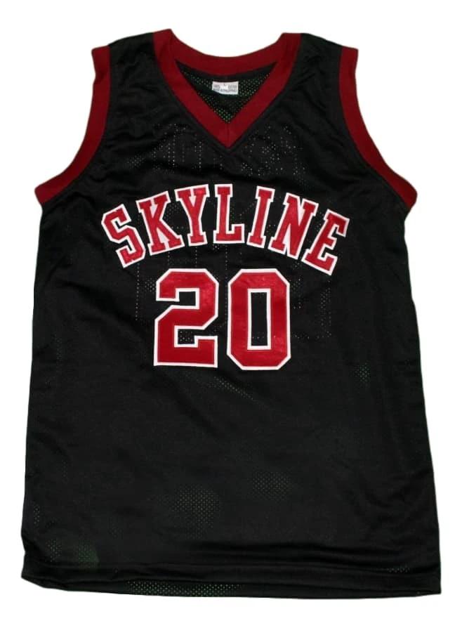Gary Payton Jersey #20 Skyline High School Basketball Black by My store basketball