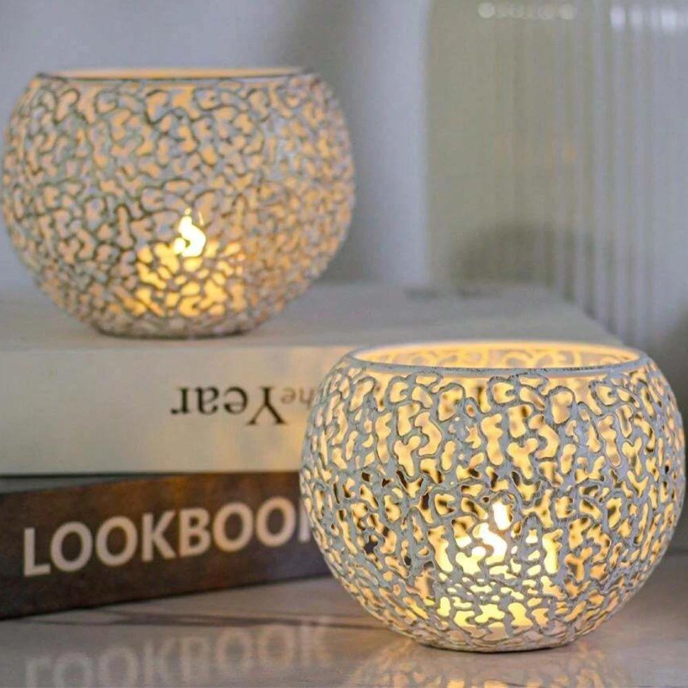 Glow Sphere Candle Holder by Casa & Beyond