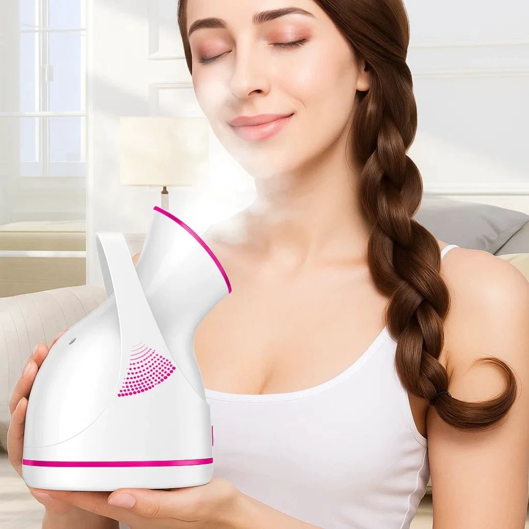 PureGlow | Professional Facial Steamer – Deeply Hydrates, Opens Pores, Boosts Circulation & Soothes Skin – Face Humidifier & Detox Tool Bowlift by Bowlift