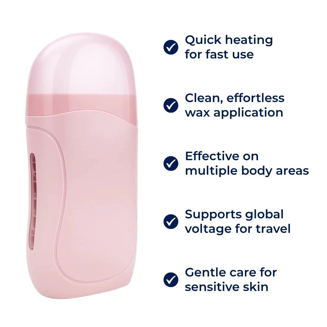 On Wax Warmer – Long-Lasting Smooth Skin – Compact Portable Design – Gentle on Sensitive Skin – Perfect for Travel Bowlift by Bowlift