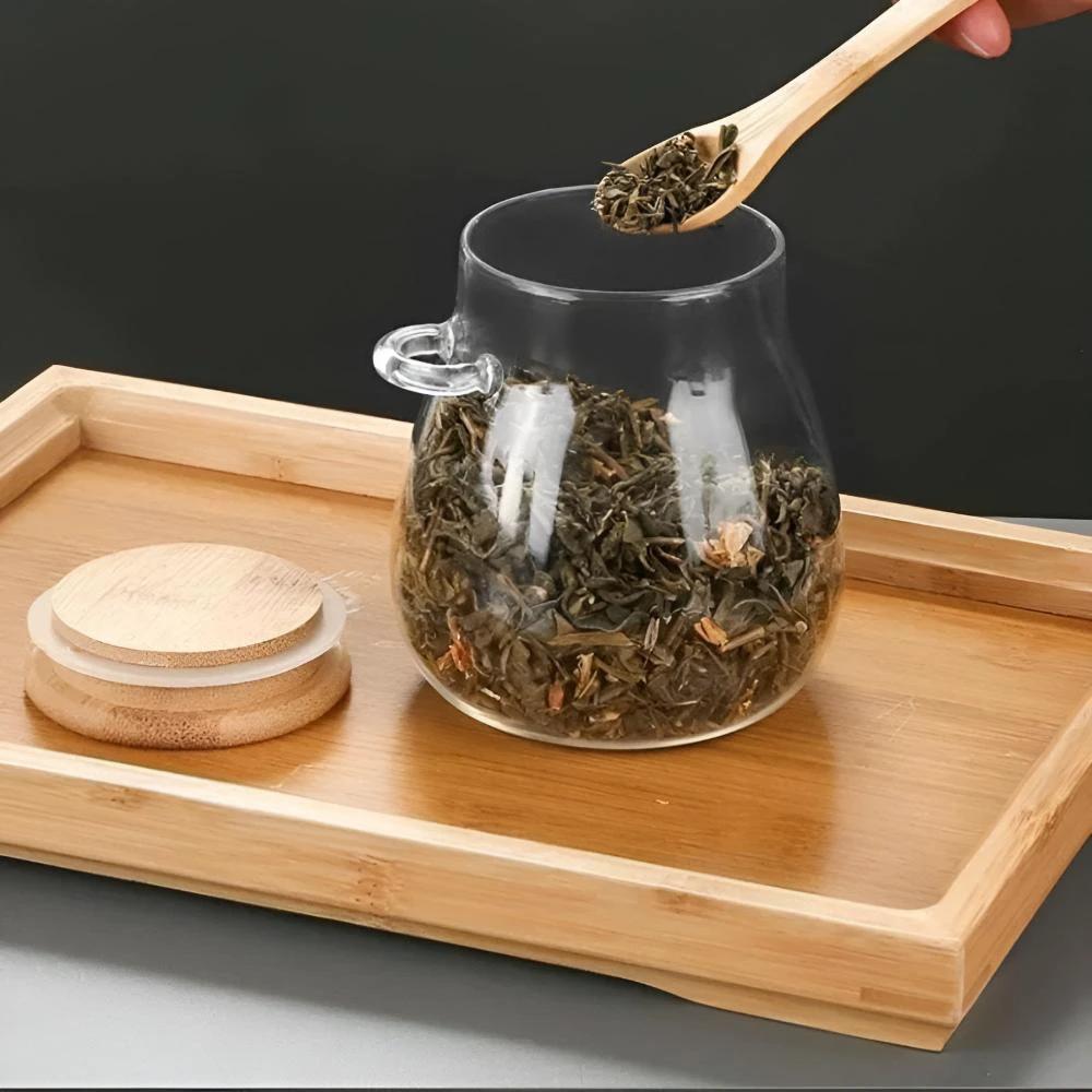 Nature's Pantry Glass Jar by Casa & Beyond