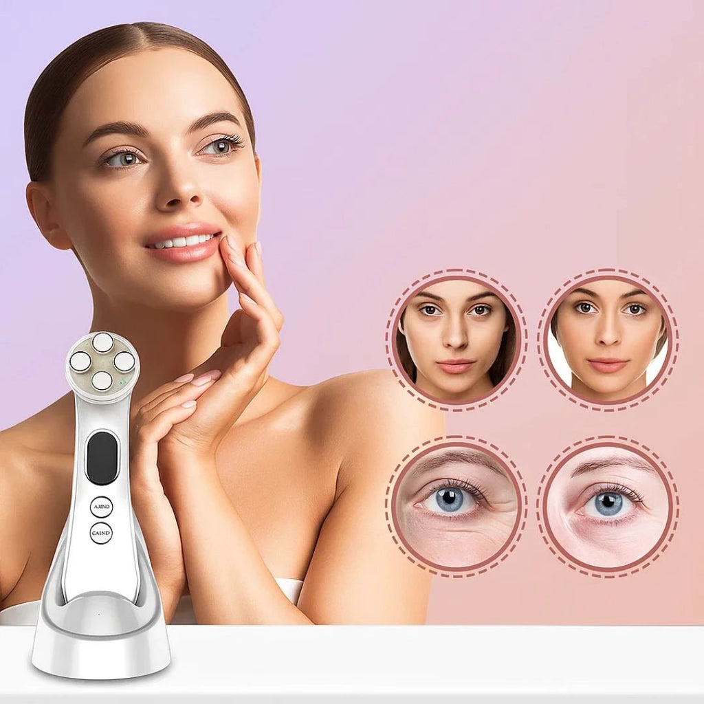 GlowBeam | LED Facial Wand – Anti-Ageing Light Therapy – Lightweight Design – Home Skincare for All Skin Types Bowlift by Bowlift