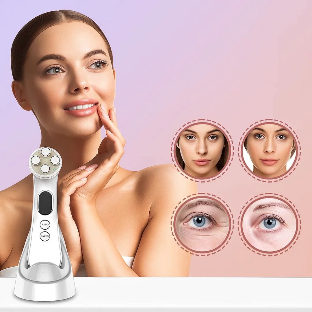 GlowBeam | LED Facial Wand – Anti-Ageing Light Therapy – Lightweight Design – Home Skincare for All Skin Types Bowlift by Bowlift