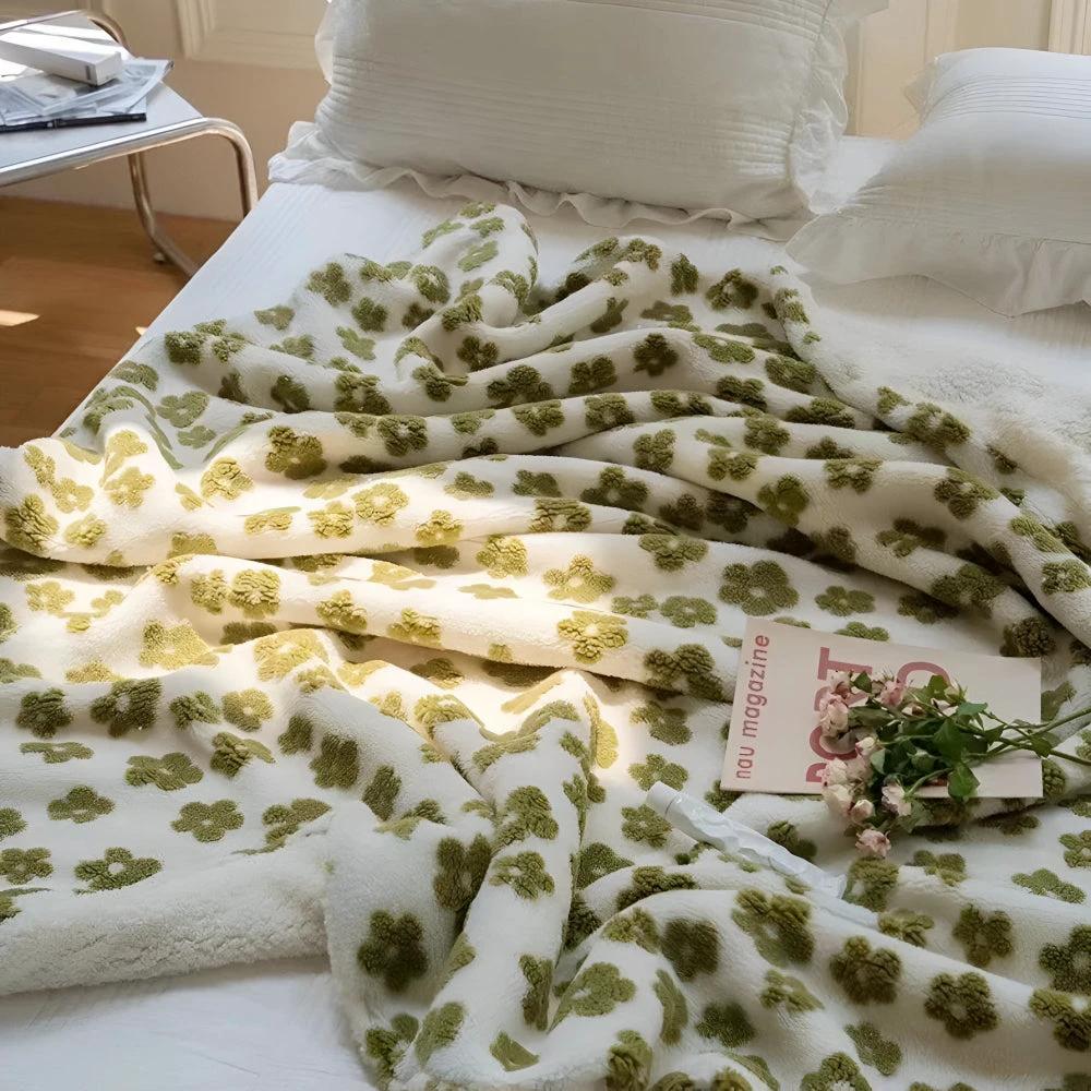 Nature's Wildflower Bliss Blanket by Casa & Beyond