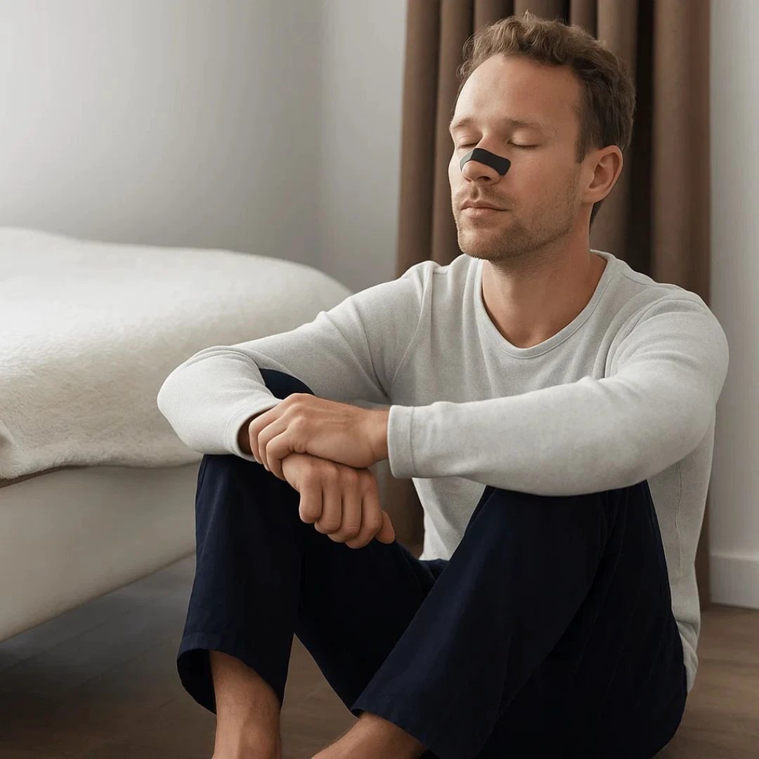 AirEase | Nasal Strips – Snoring Relief – Breathable Mesh – For Restful Sleep Bowlift by Bowlift