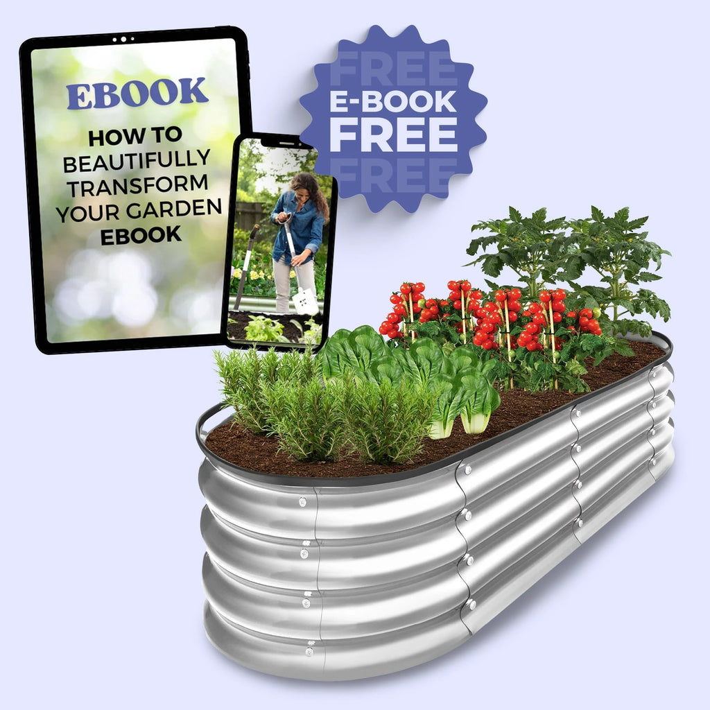 Galvanised Steel Raised Garden Bed - Easy Installations Bowlift by Bowlift