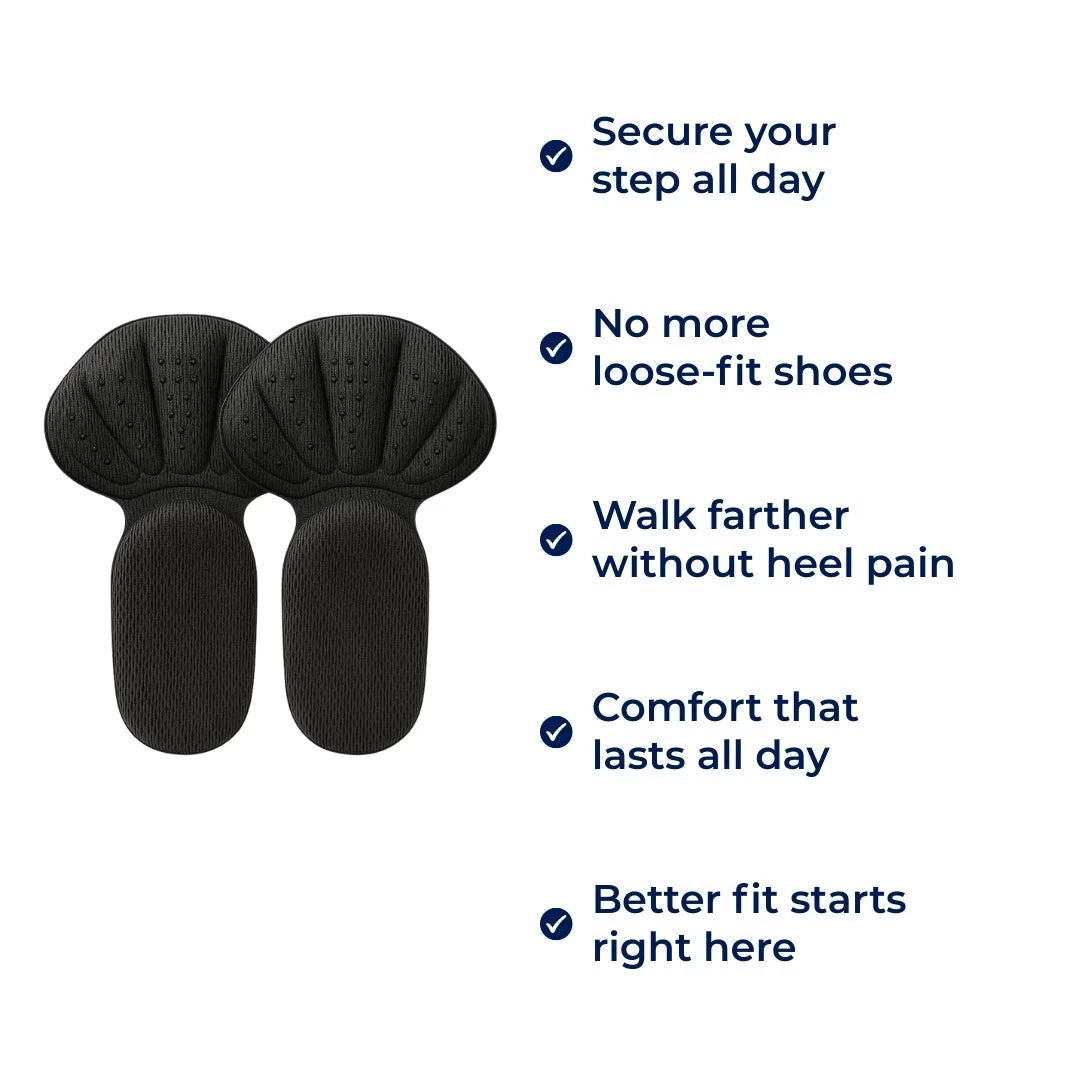 Prevent Heel Slipping – Soft Shock-Absorbing Cushioning – All-Day Comfort for Everyday Shoes Bowlift by Bowlift