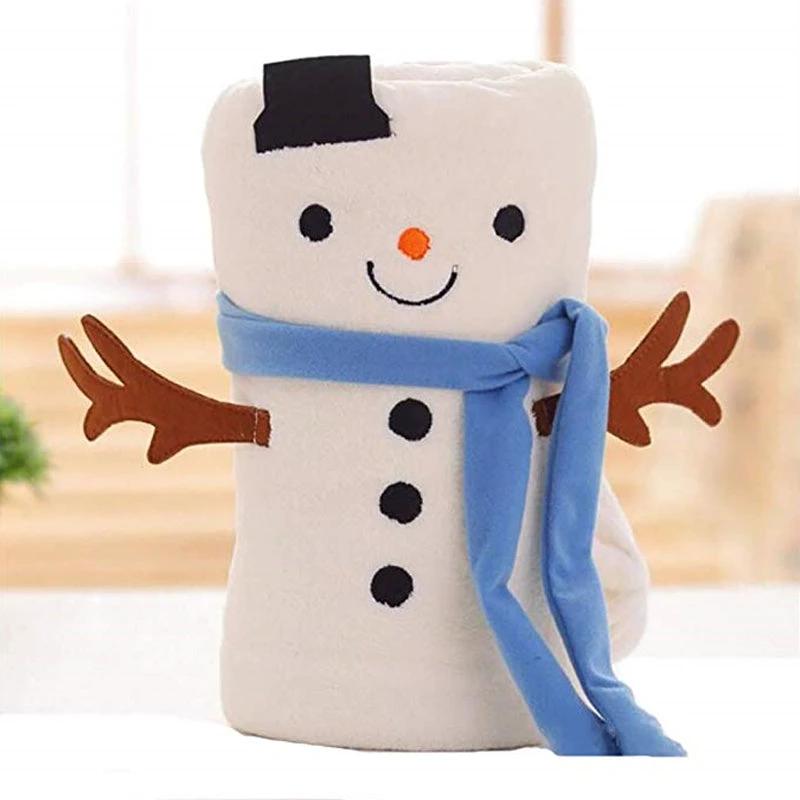 Ciaovie Flannel Blanket Christmas by Bowlift