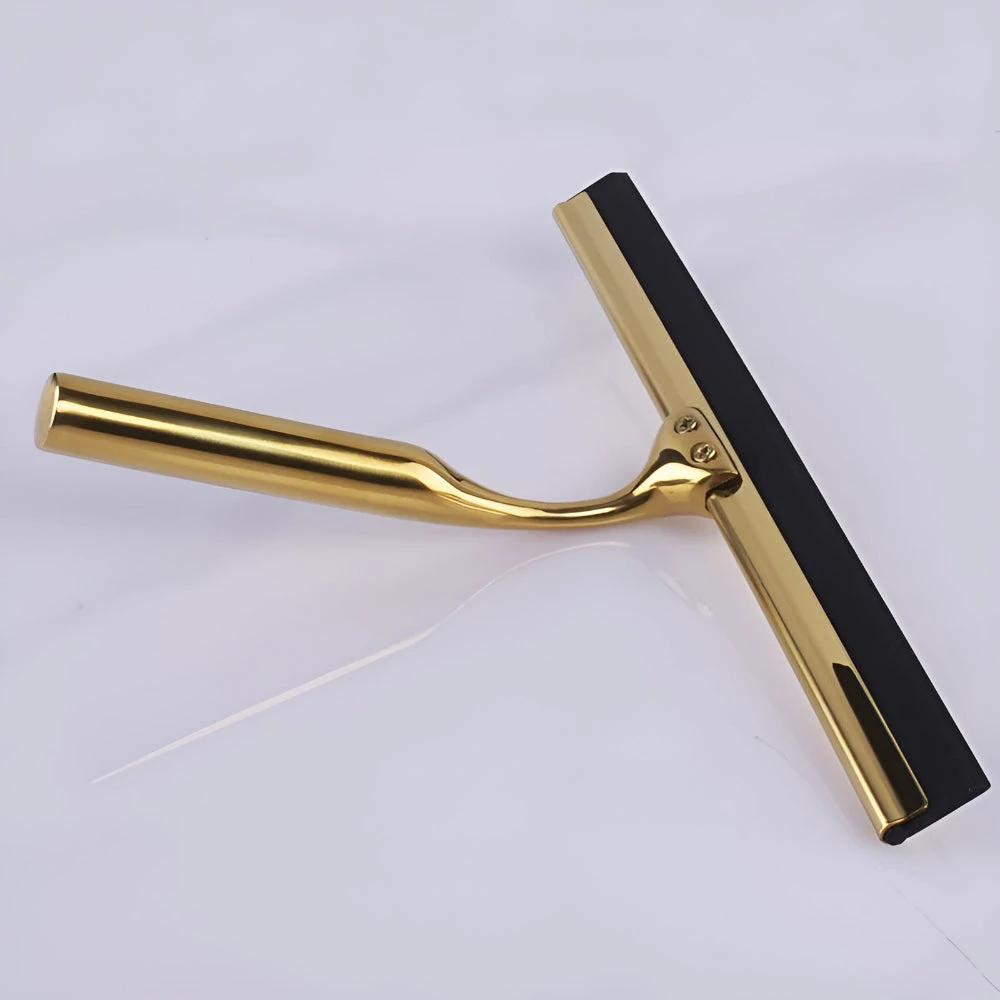 Golden Stainless Steel Multi-Purpose Squeegee by Casa & Beyond