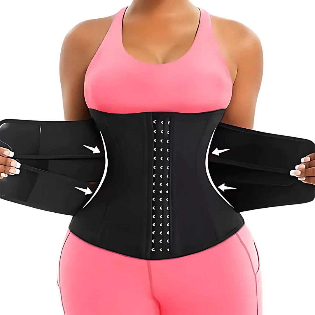 ThermoCore | Waist Trainer Belt – Triple Compression – Breathable Neoprene Fit – Post‑Workout & Postpartum Use Bowlift by Bowlift