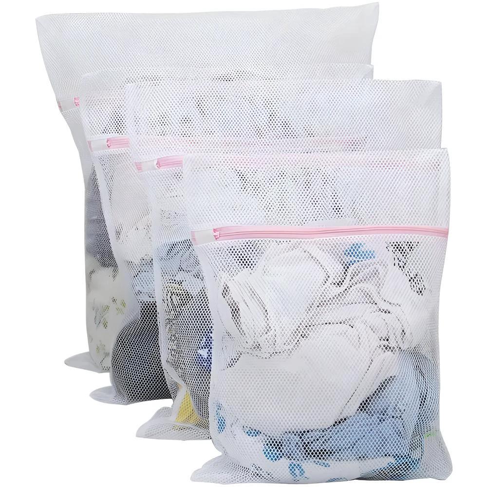 Zipped Mesh Laundry Cubes by Casa & Beyond