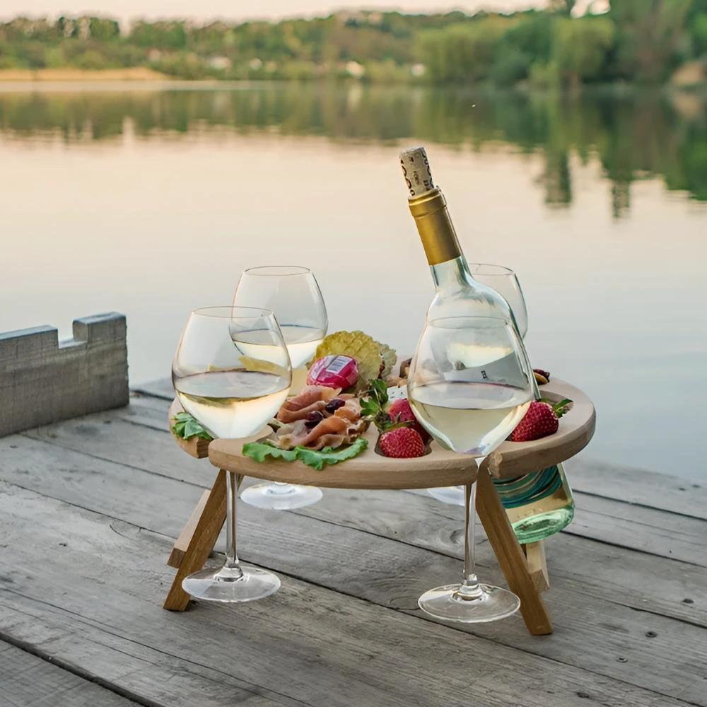 Foldaway Feast Picnic Table by Casa & Beyond