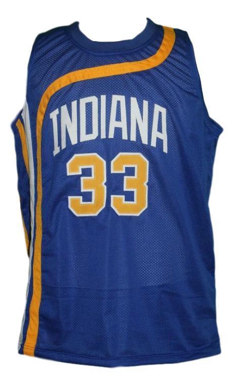 Larry Cannon Jersey #33 Indiana Basketball Sewn Blue by My store basketball