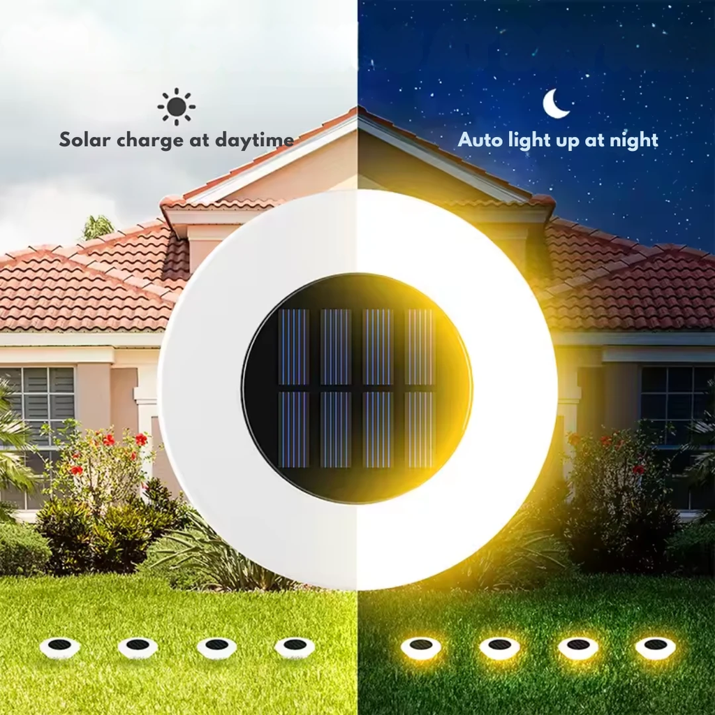 Rust-Proof Solar Outdoor Light for All Weathers Bowlift by Bowlift