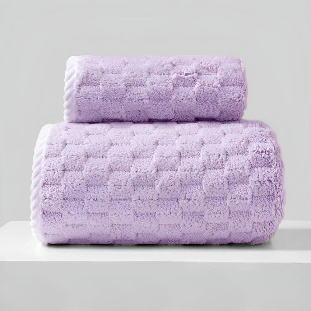 Pure Soft Fleece Towels by Casa & Beyond