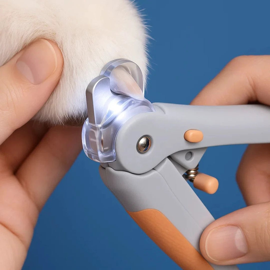 PawSure | Pet Nail Clipper - Quick Sensor - LED Light - Safety Guard - Stainless Steel Blades - Safe, Easy and Precise Nail Trimming Bowlift by Bowlift