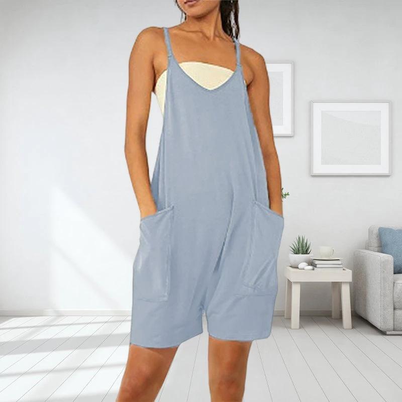 Sleeveless dress with pockets by Bowlift
