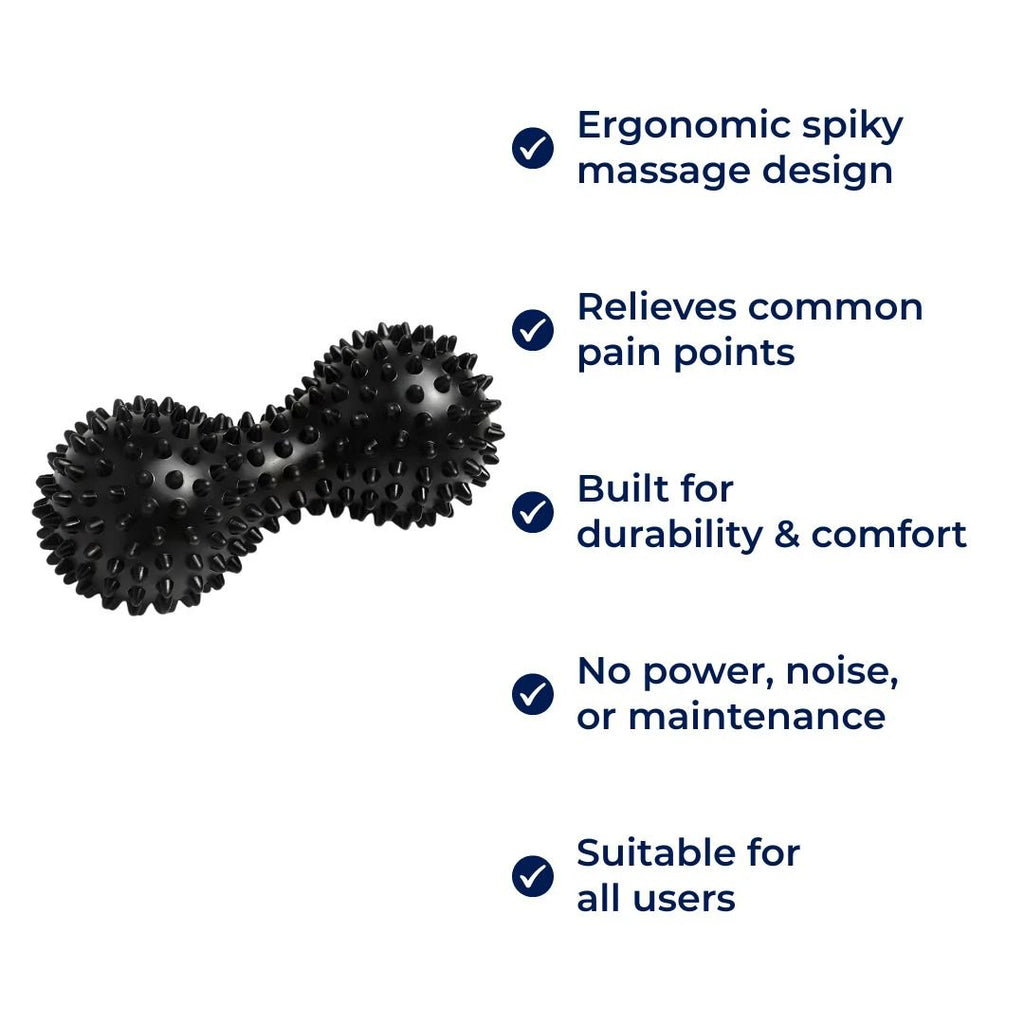 Deep Tissue Muscle Relief – Firm Spiky Dual-Ball Design – Faster Recovery for Active Lifestyle Bowlift by Bowlift