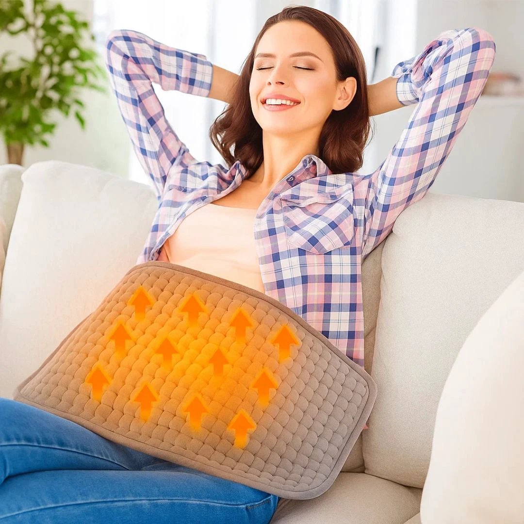 ThermaEase | Portable Heating Pad – Adjustable Heat – Targeted Relief for Muscle & Joint Pain – Cramps – Stress Bowlift by Bowlift