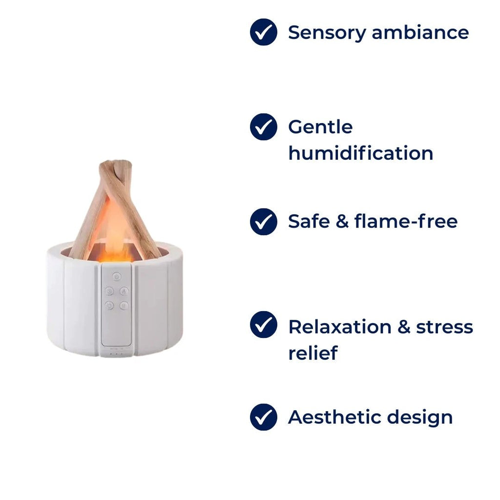 Quiet Ultrasonic Humidifier – LED Light – Aromatherapy for Sleep & Stress Relief Bowlift by Bowlift