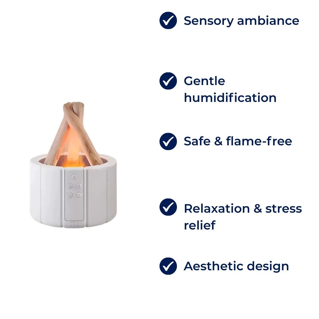Quiet Ultrasonic Humidifier – LED Light – Aromatherapy for Sleep & Stress Relief Bowlift by Bowlift