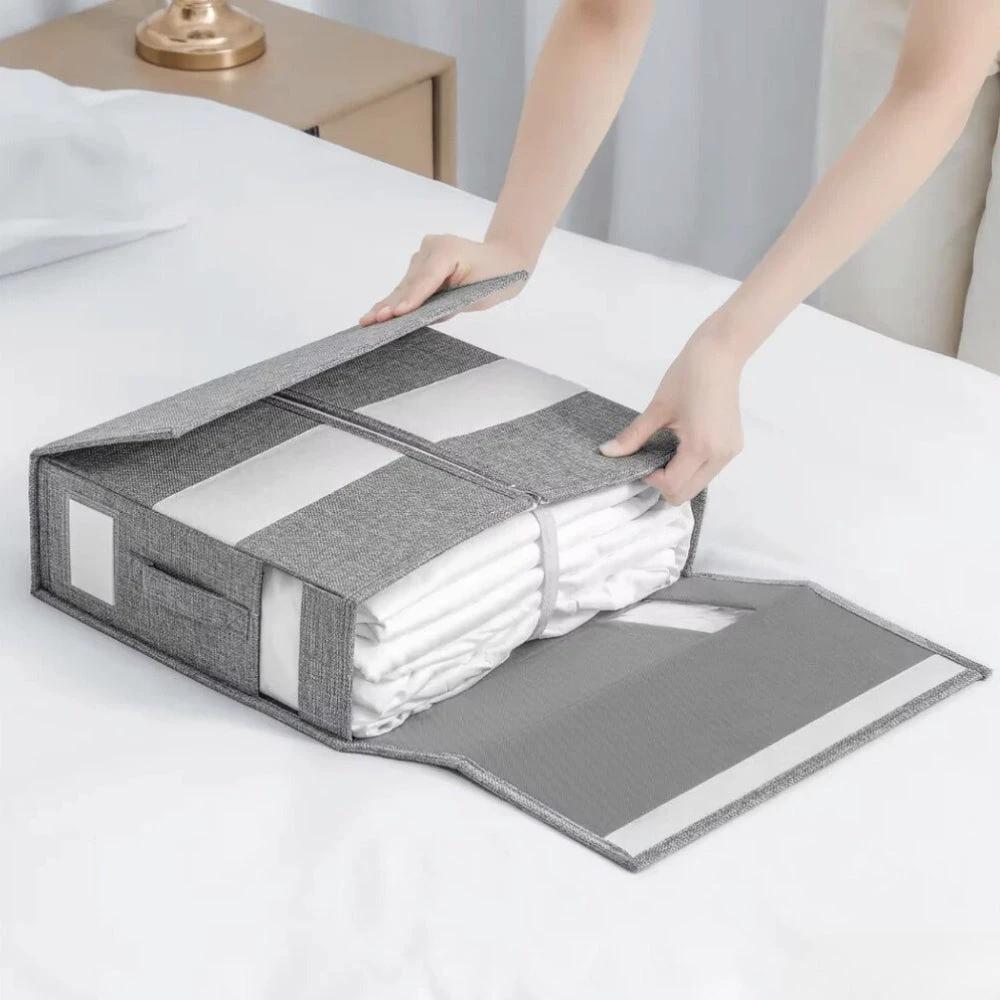 Foldable Bedsheet Organizer by Casa & Beyond