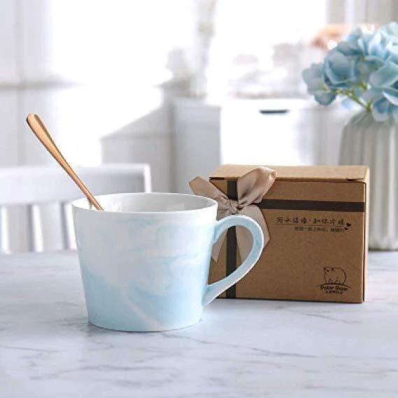 Marble Ceramic Mug by Bowlift