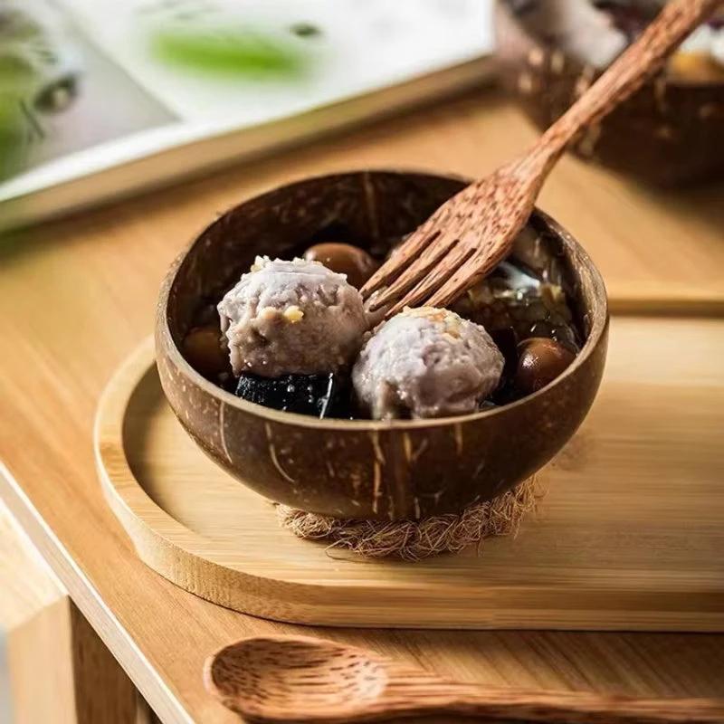 Handcrafted Coconut Bowls by Casa & Beyond