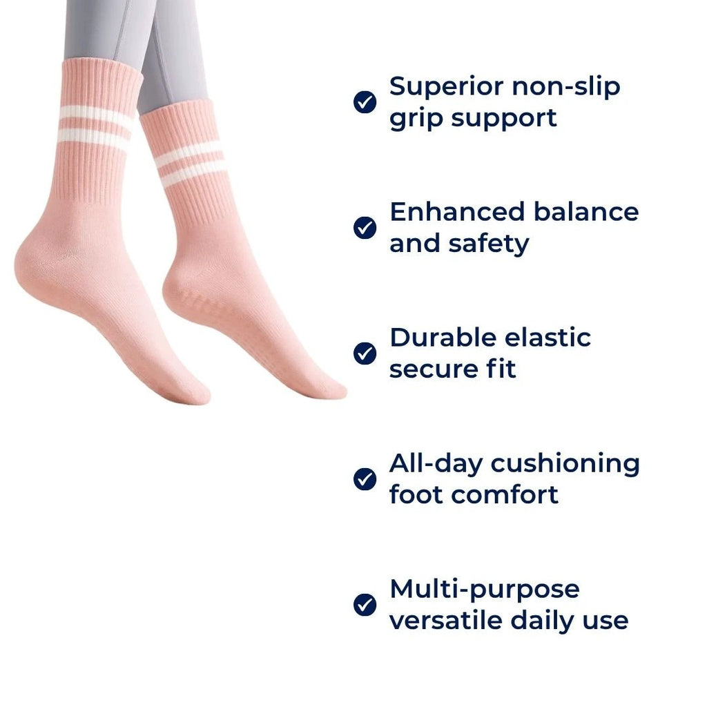 Non-Slip Traction – Breathable Cushioning – Comfort Fit – Stability & Safety for Women’s Studio Workouts Bowlift by Bowlift