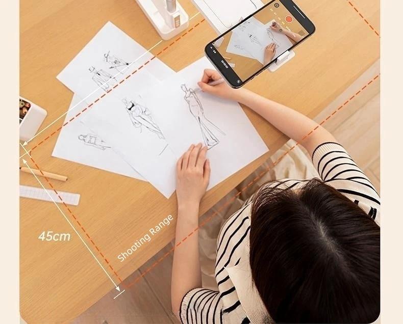 Adjustable 3ft Phone Stand with 360° Rotation, Built-in Light and Wireless Remote - perfect videography, vlogging or live stream Bowlift by Bowlift