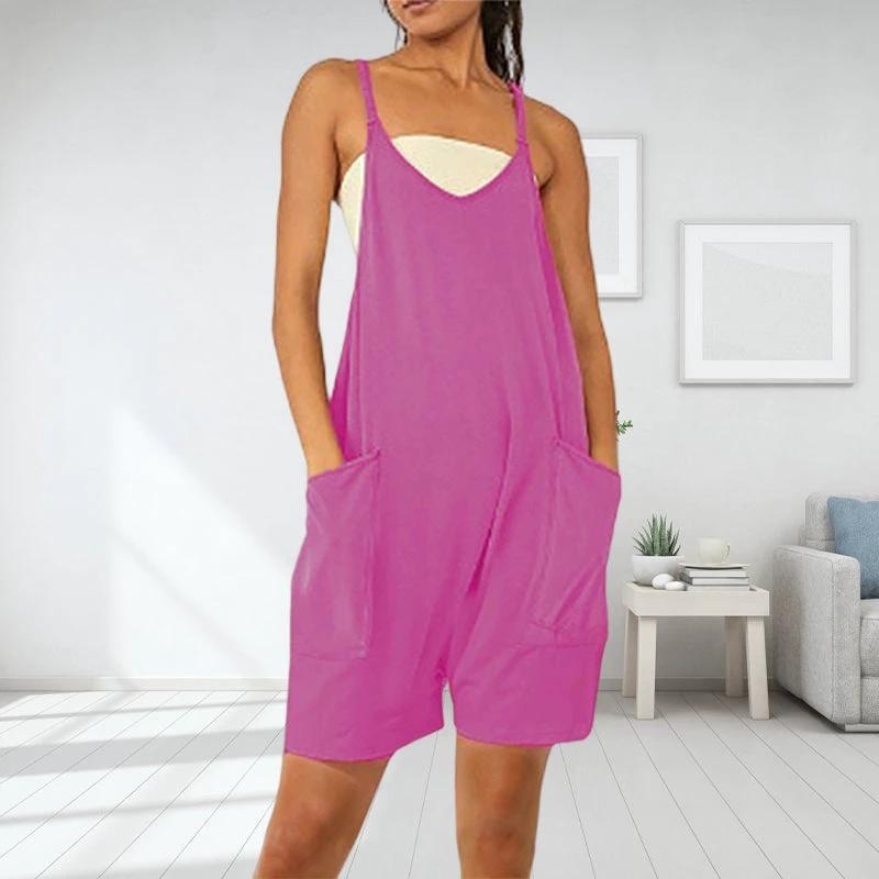 Sleeveless dress with pockets by Bowlift