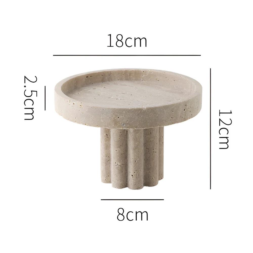 Pietra Natural Travertine Tray by Casa & Beyond