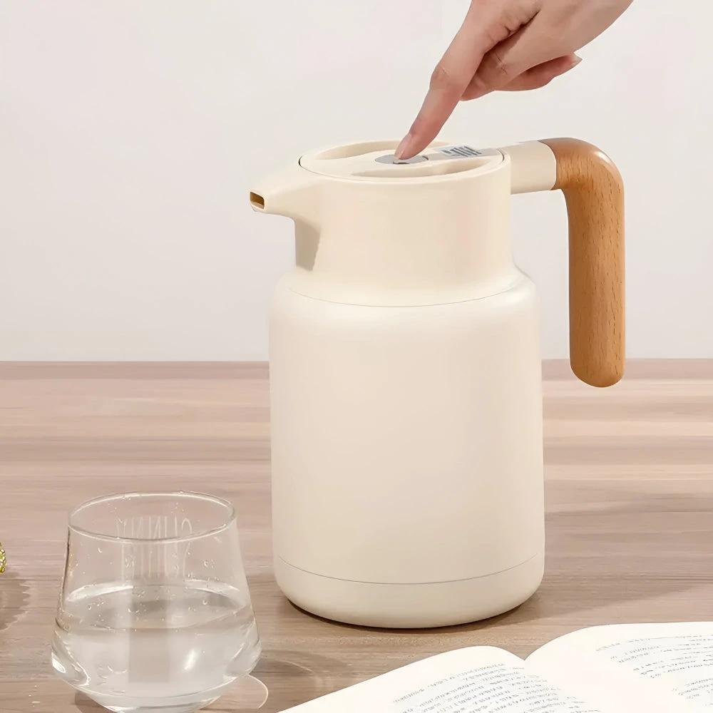 Classic Wooden Handle Thermal Carafe by Casa & Beyond
