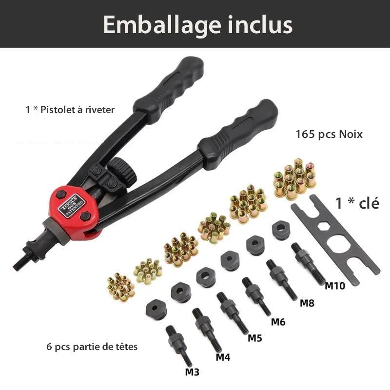 Kit tool for automatic rivets by Bowlift