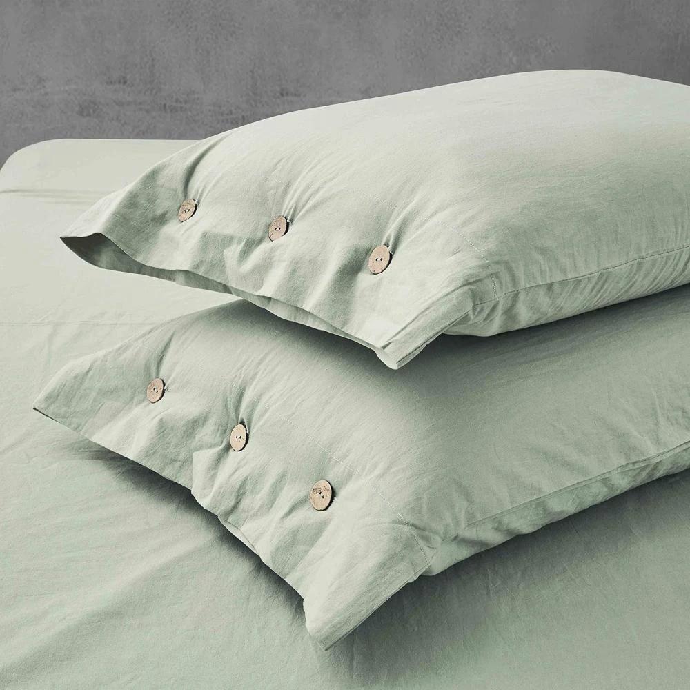 Cotton Pillowcases - Twin Pack by Casa & Beyond