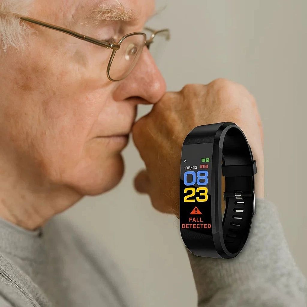 GuardianTime | Smartwatch for Seniors – Fall Detection – Health Monitoring – GPS Tracker – Elderly Safety Bowlift by Bowlift