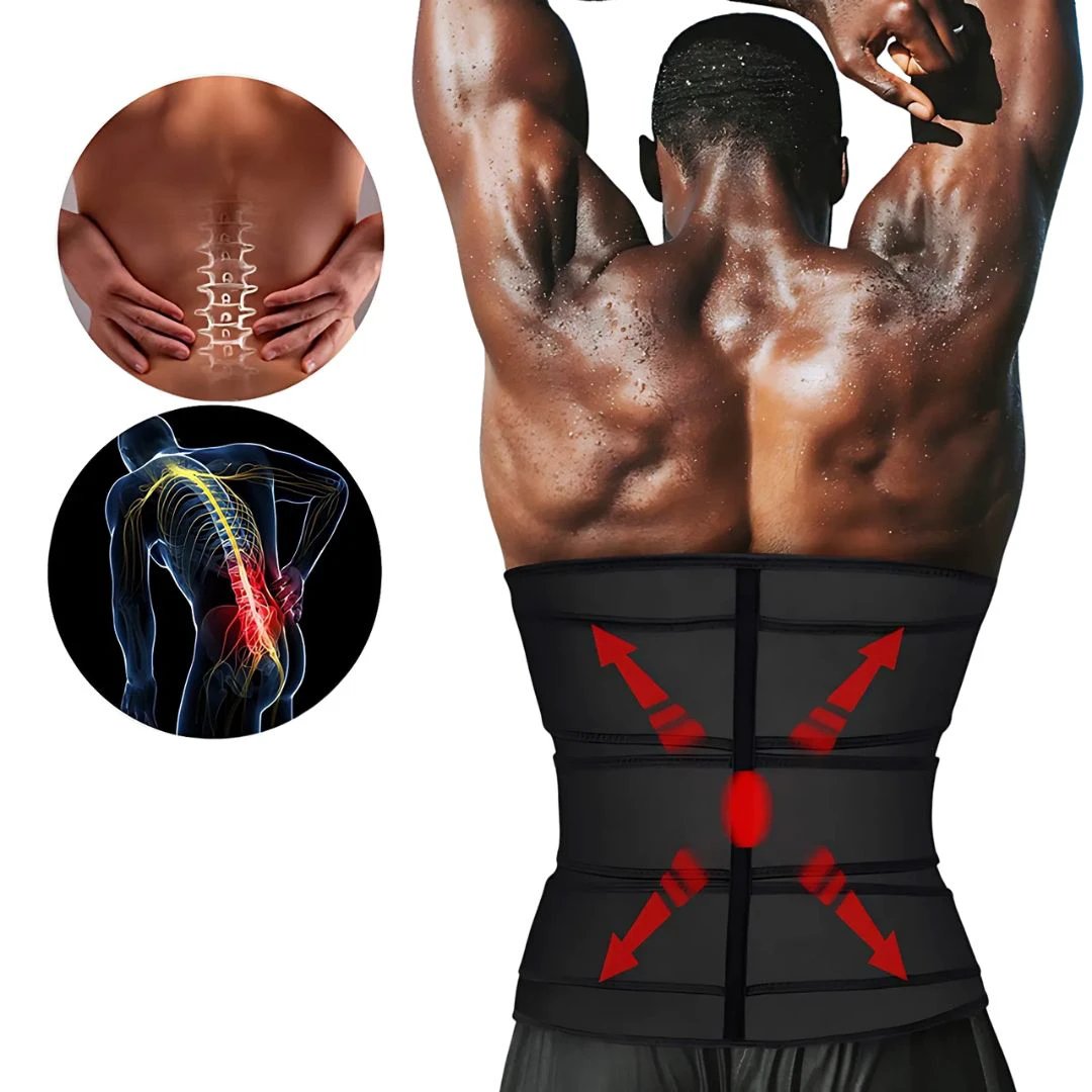 ThermoCore | Waist Trainer Belt – Triple Compression – Breathable Neoprene Fit – Post‑Workout & Postpartum Use Bowlift by Bowlift