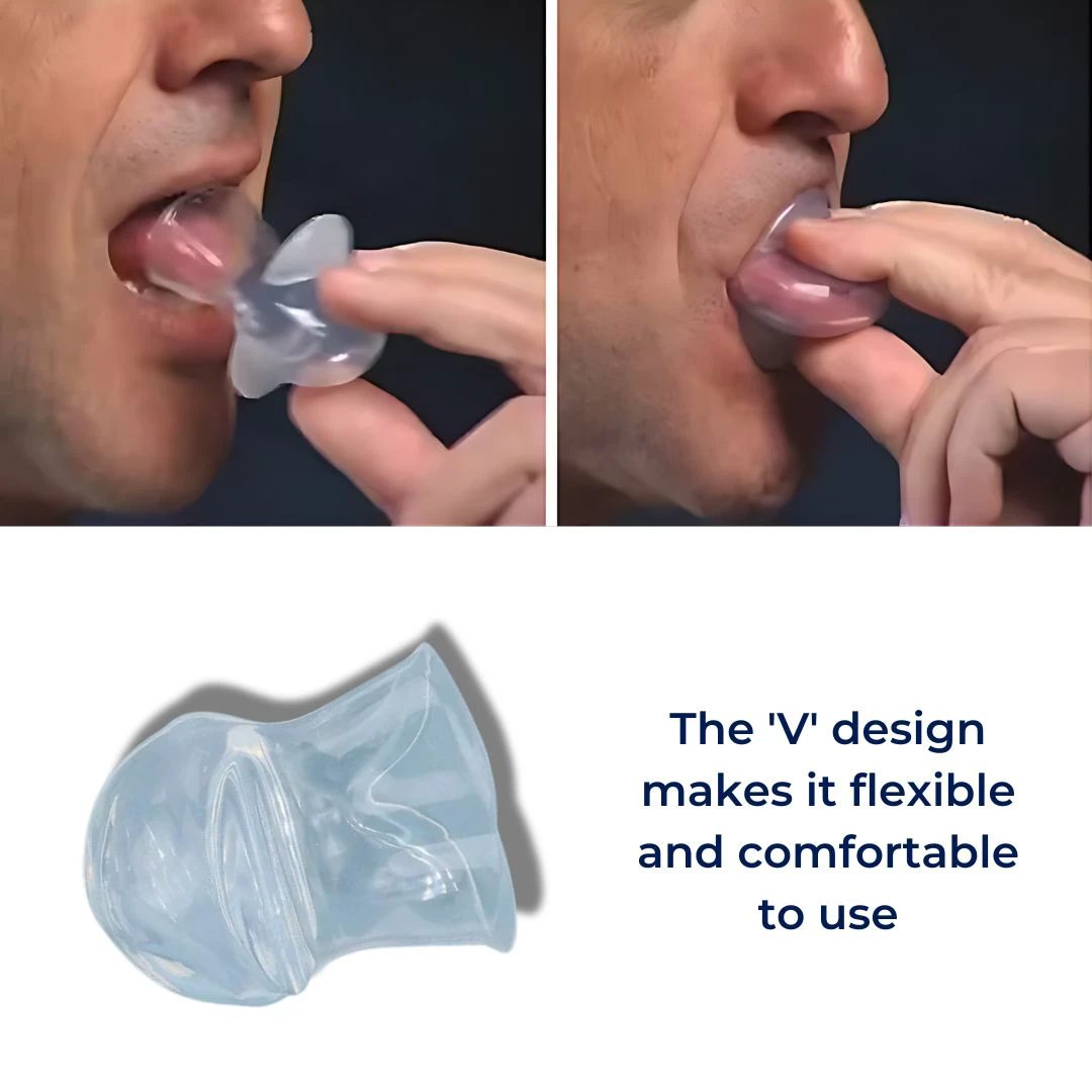 SnoreGuard Anti-Snoring Tongue Retainer | Comfortable - Reduce Snoring and Improve Sleep Quality Bowlift by Bowlift