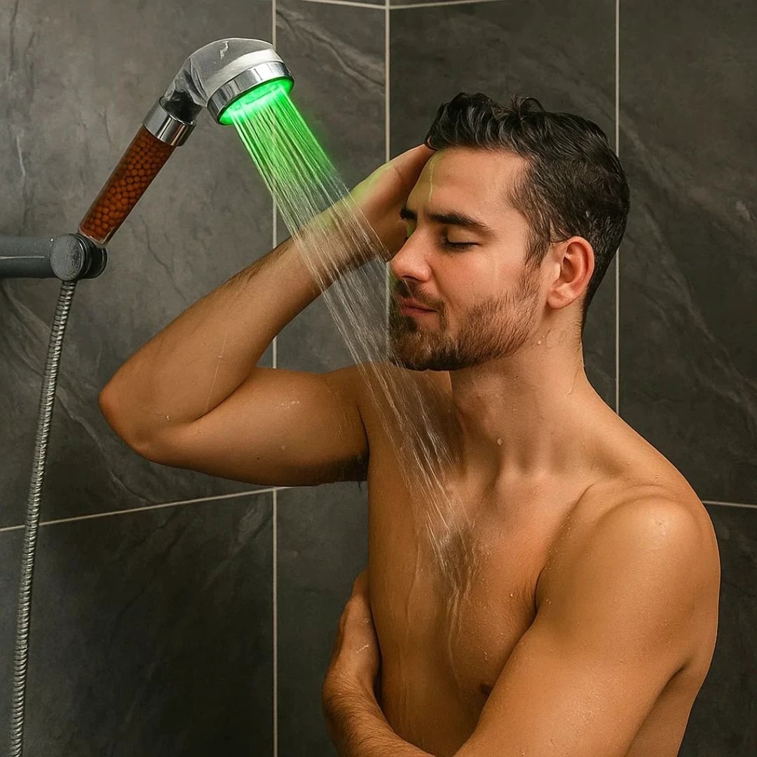 AquaBoost | High‑Pressure Handheld Shower Head – Pressure‑Boost Spray – Low‑Pressure Bowlift by Bowlift