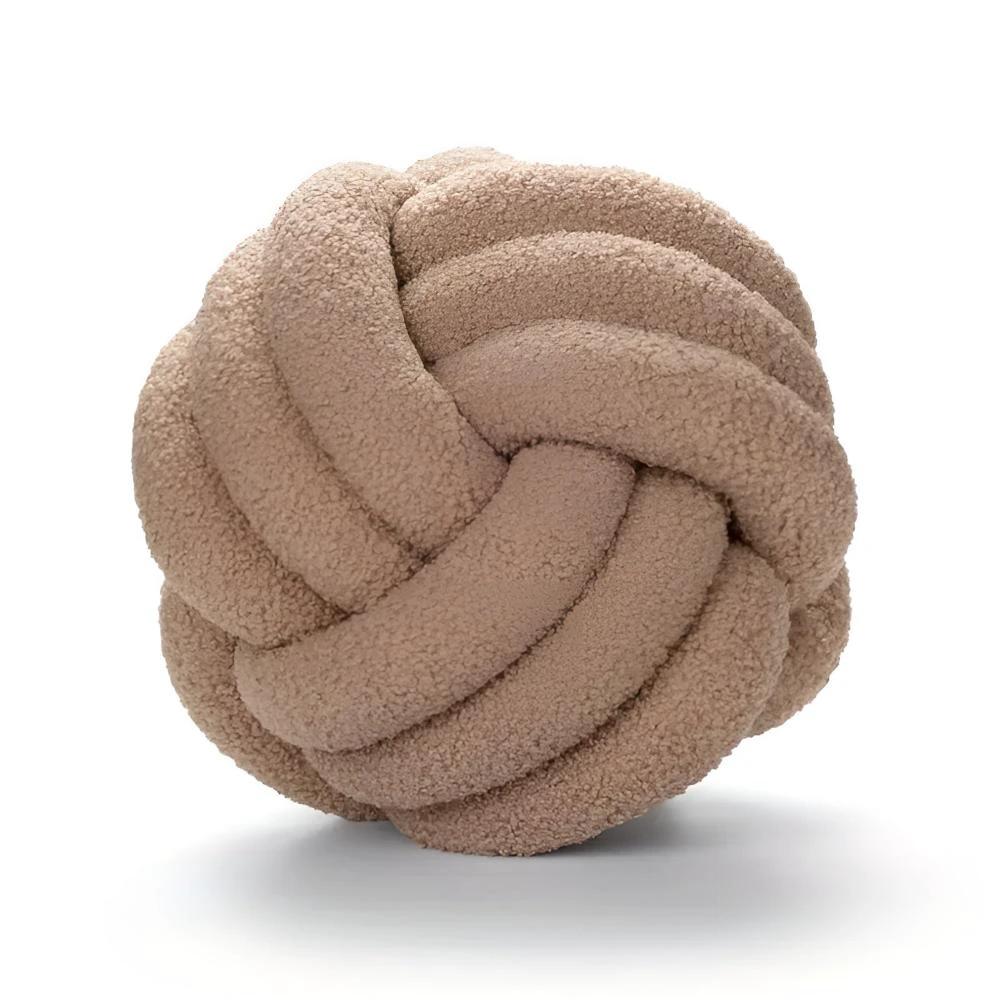 Knotted Boucle Cushion by Casa & Beyond