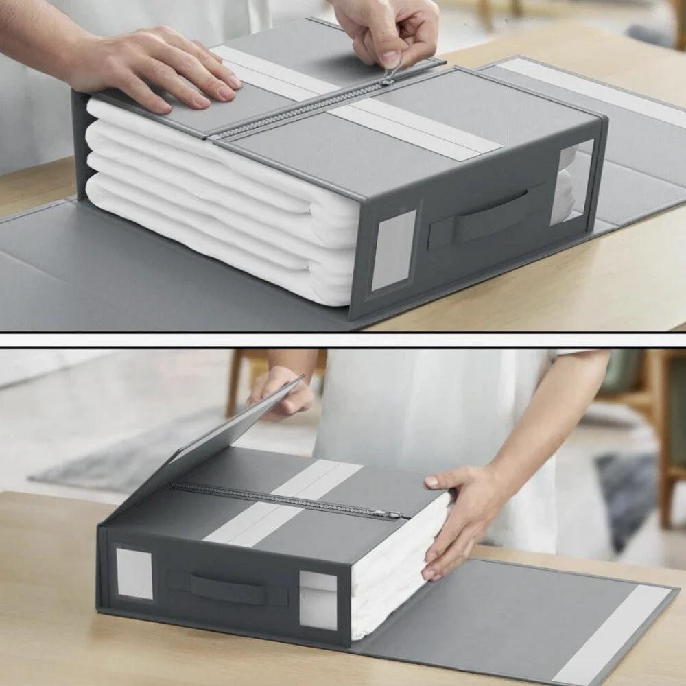 Foldable Bedsheet Organizer by Casa & Beyond