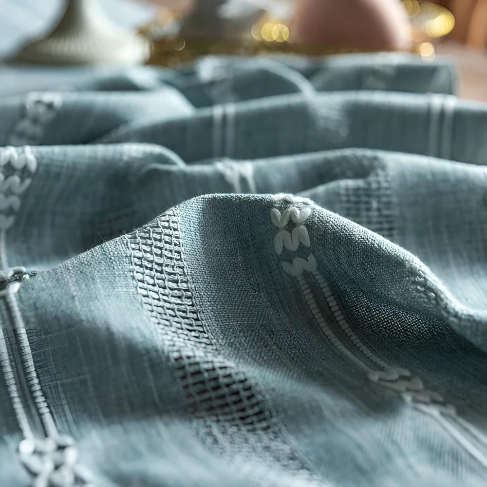 Tassel Whisper Table Runner by Casa & Beyond