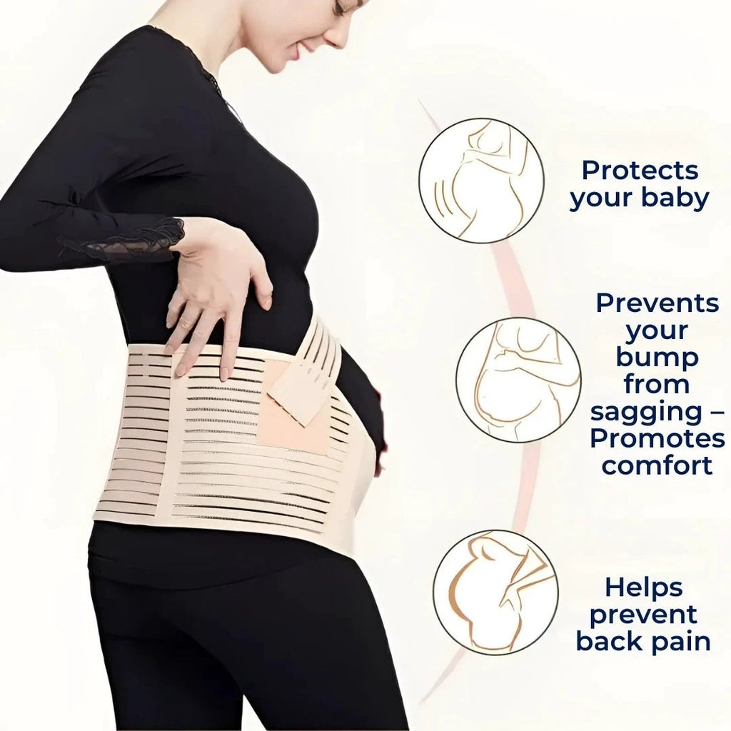 Support Belt for Pregnant Women – Back & Pelvic Support – Posture Comfort – Stability & Recovery Bowlift by Bowlift