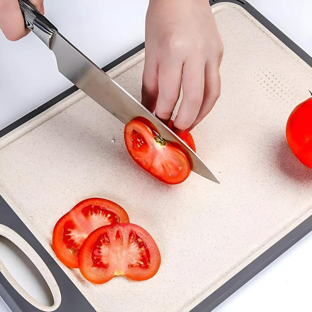 Reversible Stainless Steel Cutting Board by Casa & Beyond
