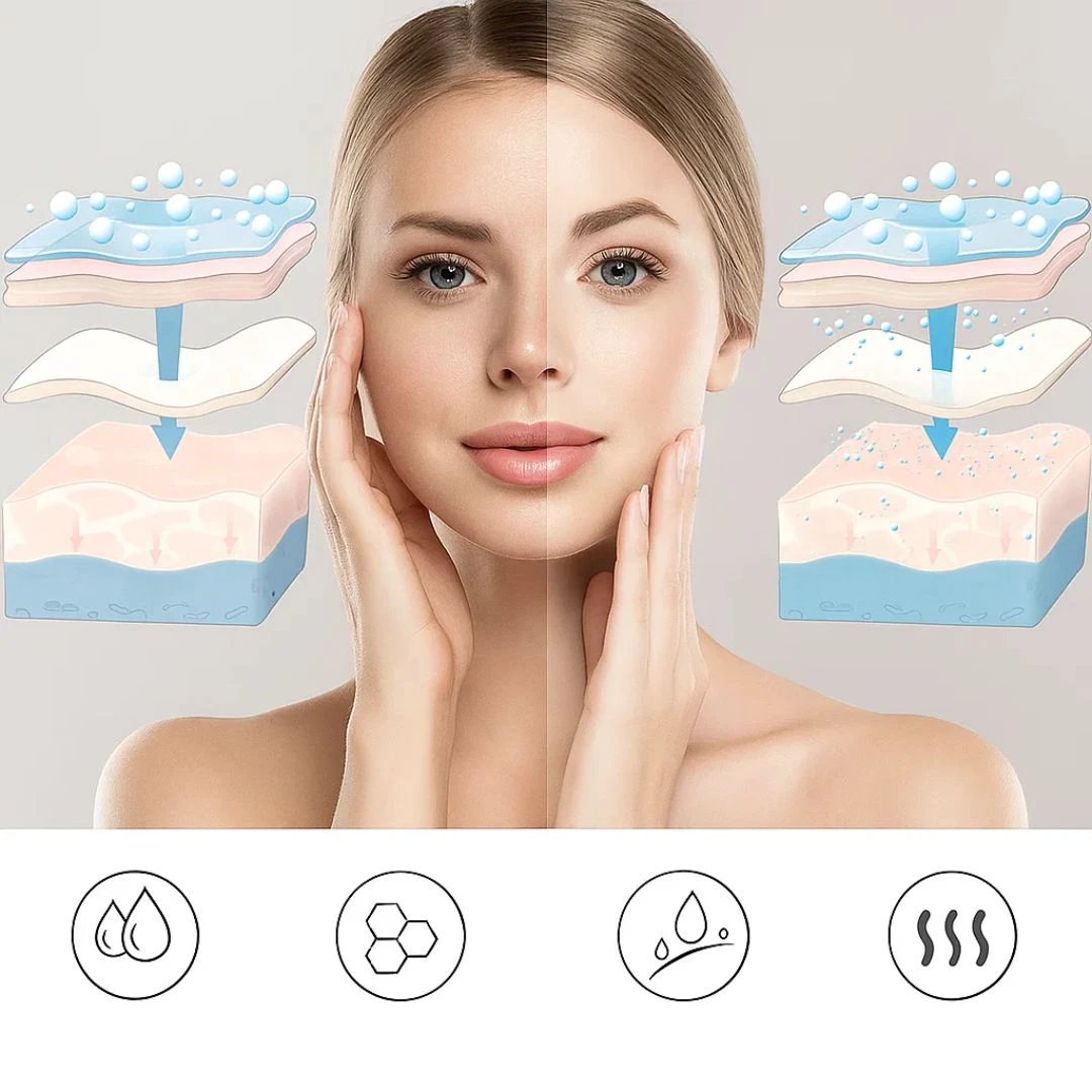 GlowMist | Facial Steamer – Deep Pore Cleanse – Fine Mist Technology – At-Home Skincare Bowlift by Bowlift